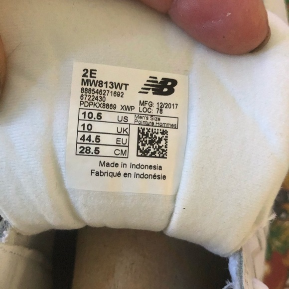 🎉🎉🎉New Balance 813 men’s walking shoes white🎊 - Picture 5 of 8